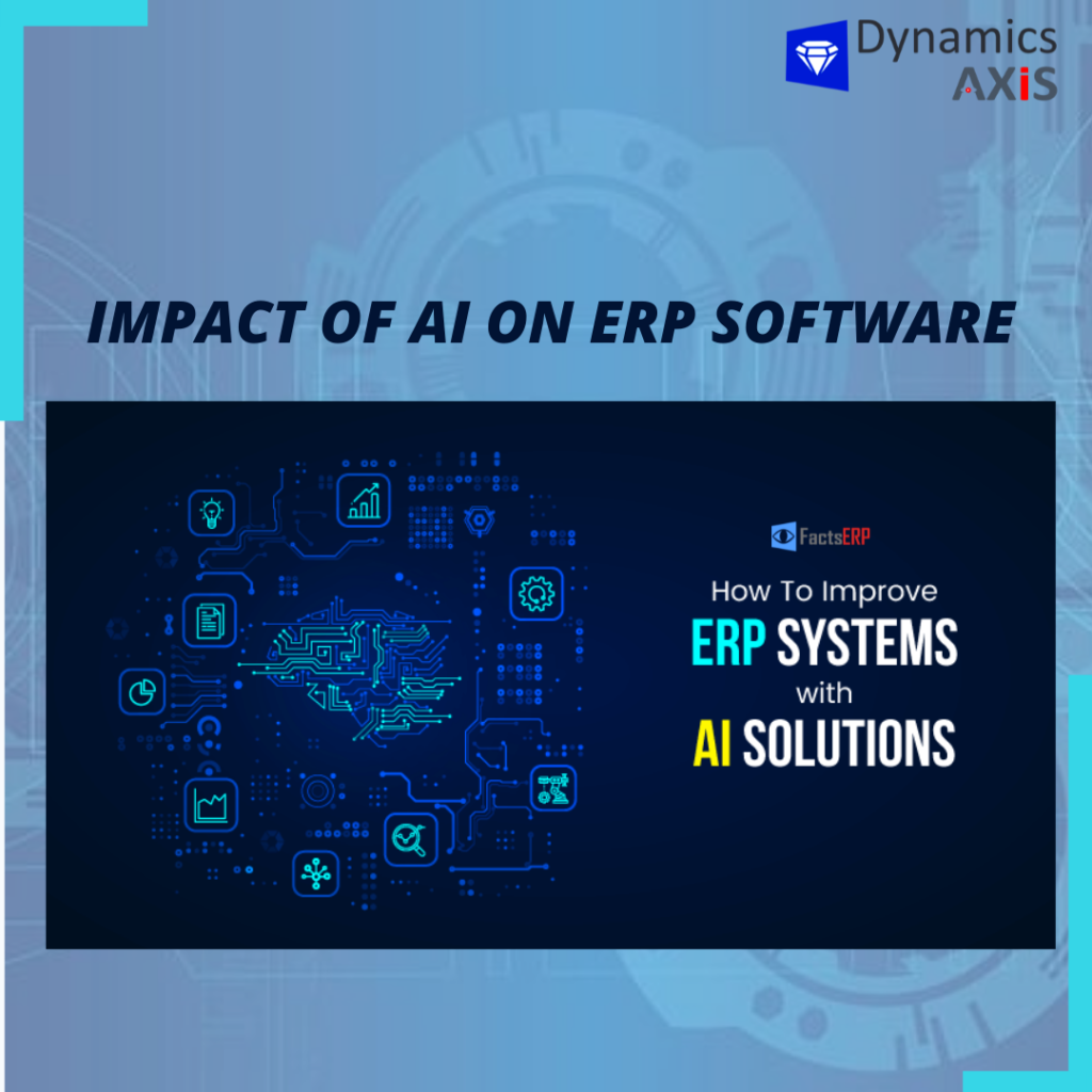 Impact of AI on ERP software