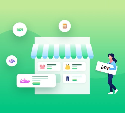 ERP integrated E-commerce Web-portal Development